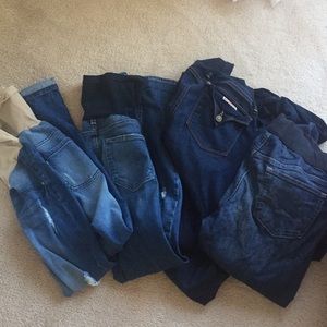 Lot of maternity jeans
